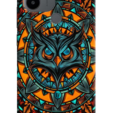 Angry Owl Art Redmi A1+/A2+ Back Cover