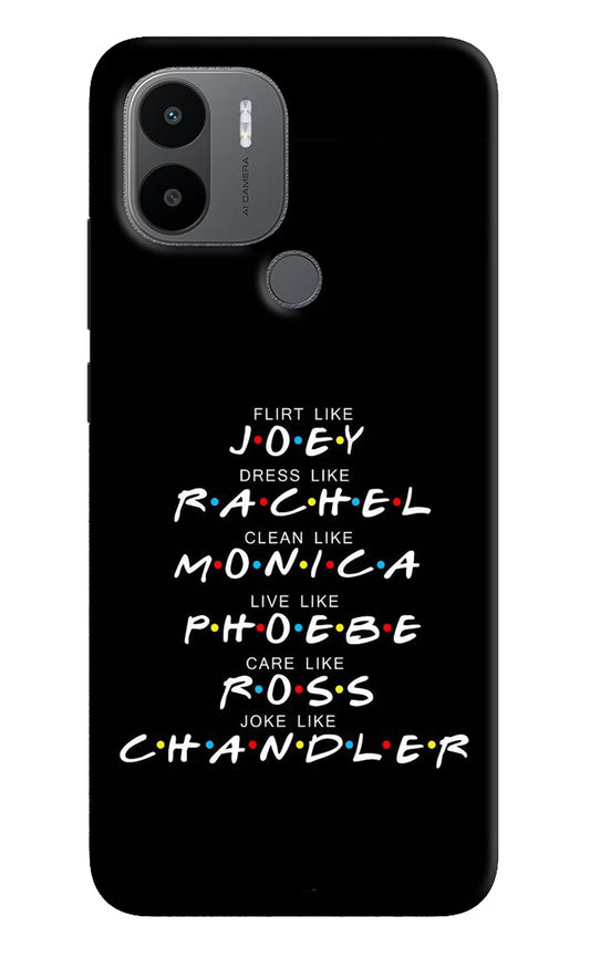FRIENDS Character Redmi A1+/A2+ Back Cover