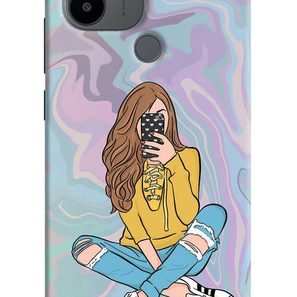 Selfie Girl Redmi A1+/A2+ Back Cover