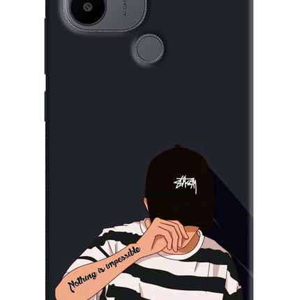 Aesthetic Boy Redmi A1+/A2+ Back Cover