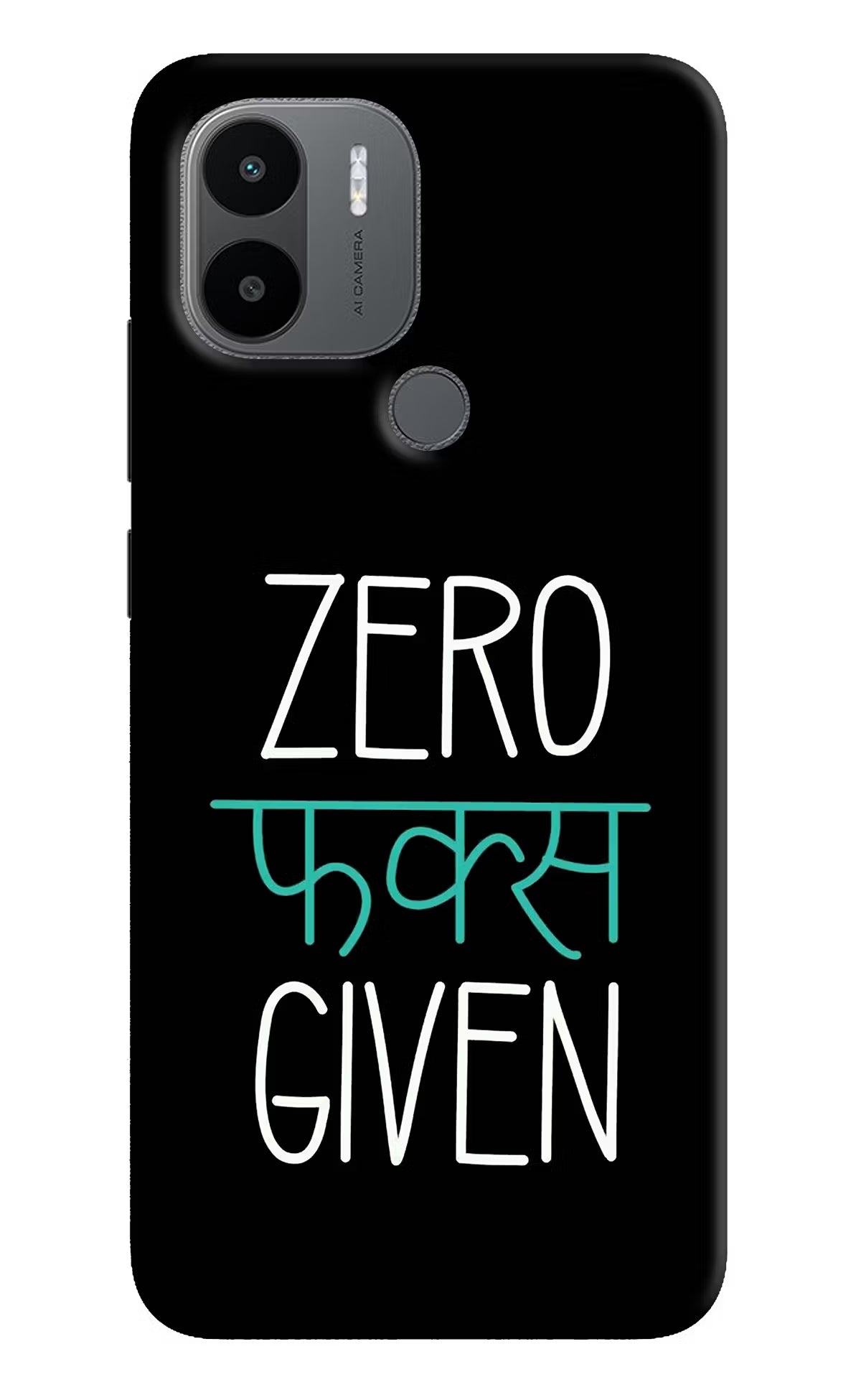 Zero Fucks Given Redmi A1+/A2+ Back Cover