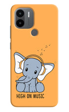 High On Music Redmi A1+/A2+ Back Cover