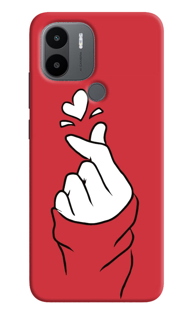 Korean Love Sign Redmi A1+/A2+ Back Cover