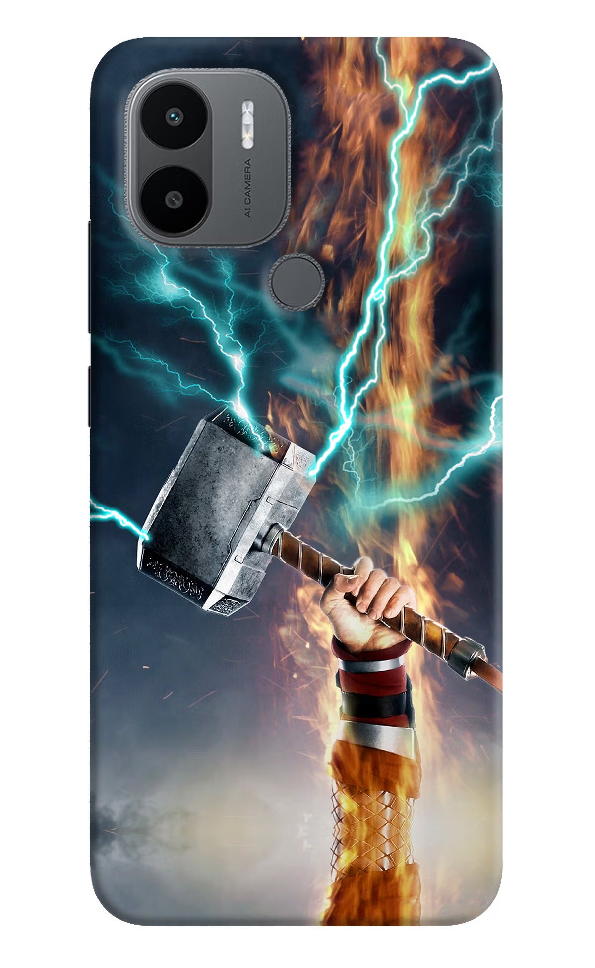 Thor Hammer Mjolnir Redmi A1+/A2+ Back Cover