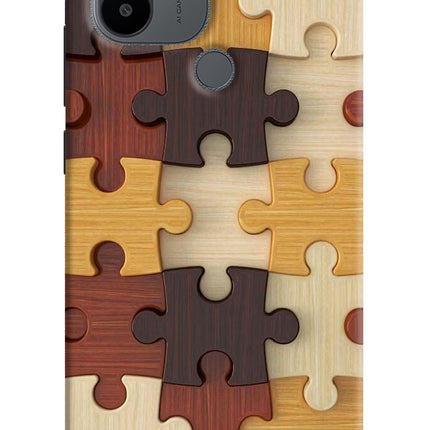 Wooden Puzzle Redmi A1+/A2+ Back Cover