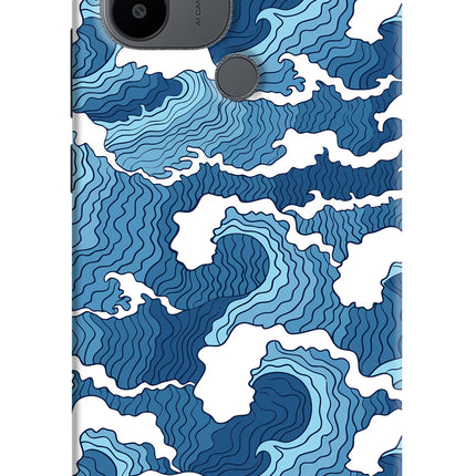 Blue Waves Redmi A1+/A2+ Back Cover