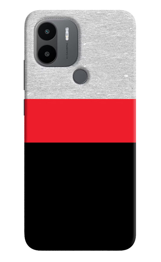 Tri Color Pattern Redmi A1+/A2+ Back Cover