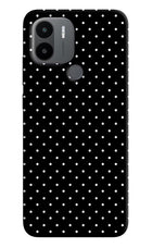 White Dots Redmi A1+/A2+ Back Cover