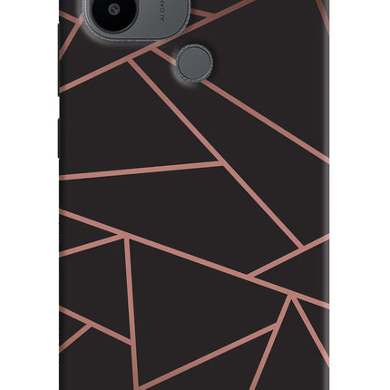 Geometric Pattern Redmi A1+/A2+ Back Cover
