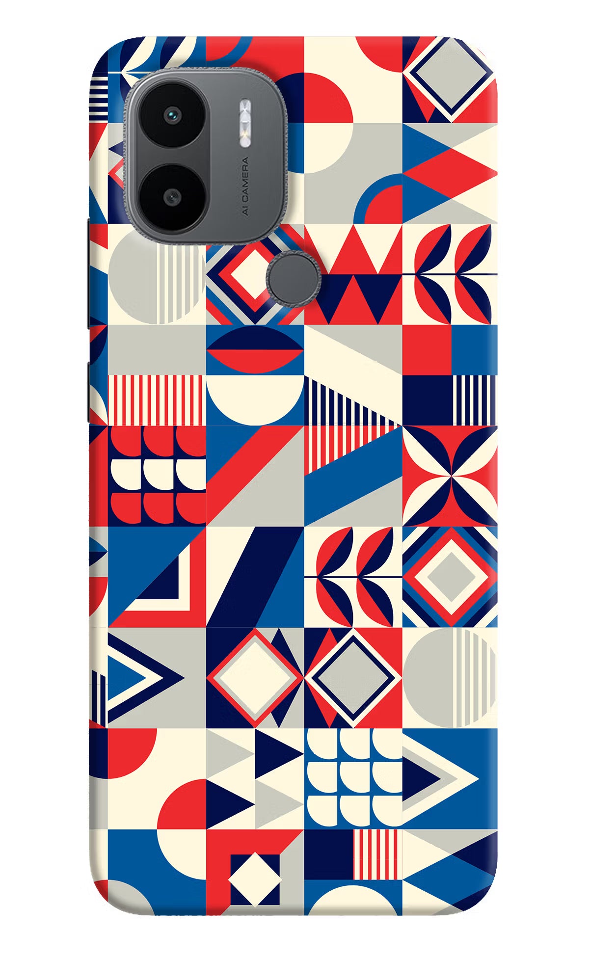 Colorful Pattern Redmi A1+/A2+ Back Cover