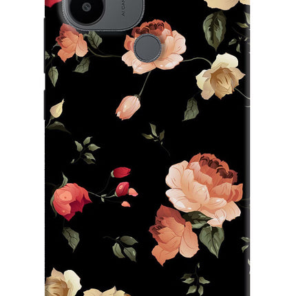 Flowers Redmi A1+/A2+ Back Cover