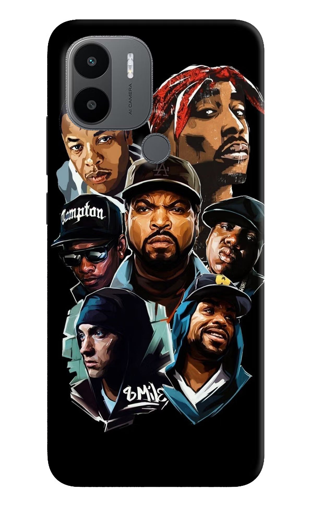 Rappers Redmi A1+/A2+ Back Cover