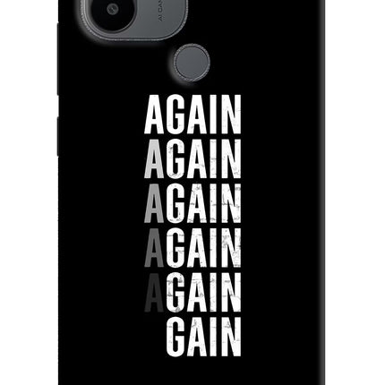 Again Again Gain Redmi A1+/A2+ Back Cover