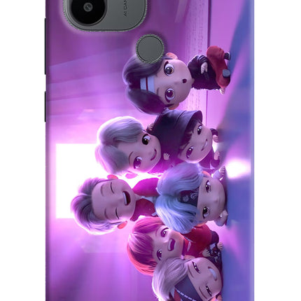 BTS Chibi Redmi A1+/A2+ Back Cover
