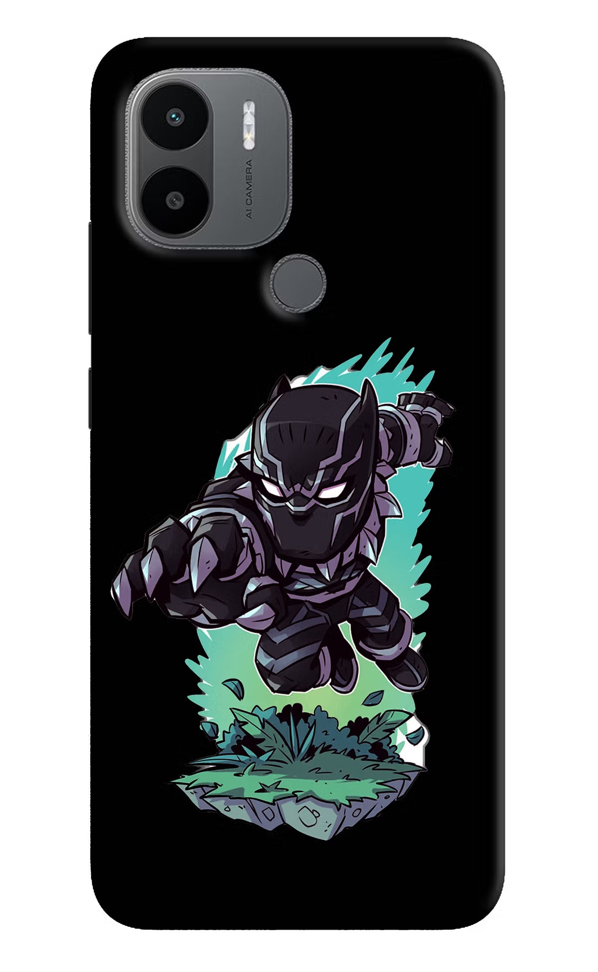 Black Panther Redmi A1+/A2+ Back Cover