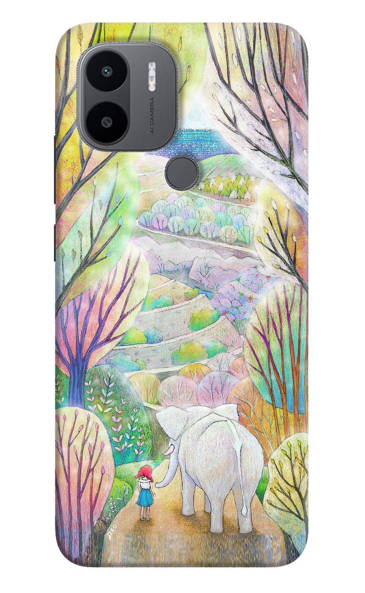 Nature Painting Redmi A1+/A2+ Back Cover