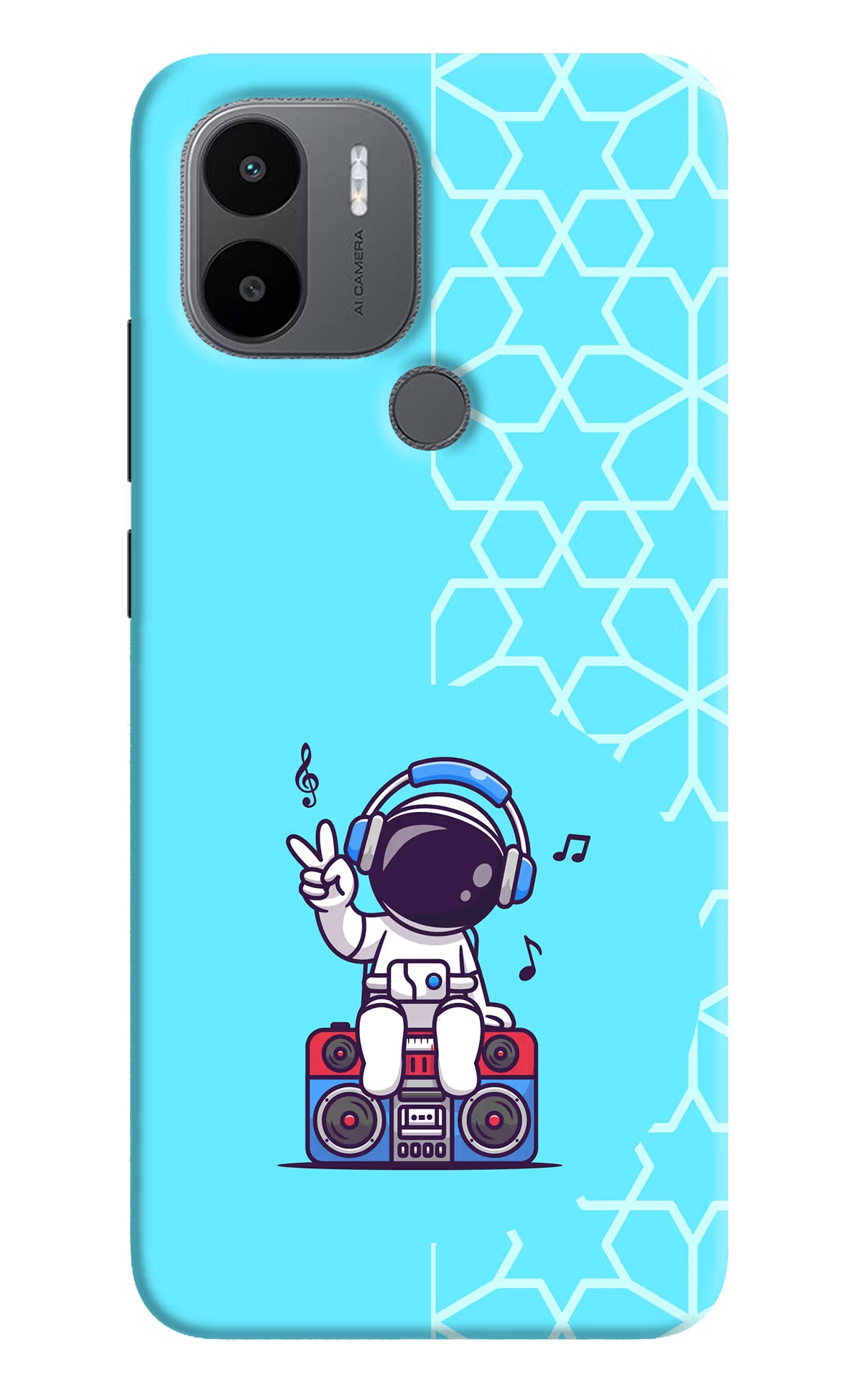 Cute Astronaut Chilling Redmi A1+/A2+ Back Cover