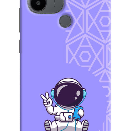 Cute Astronaut Chilling Redmi A1+/A2+ Back Cover