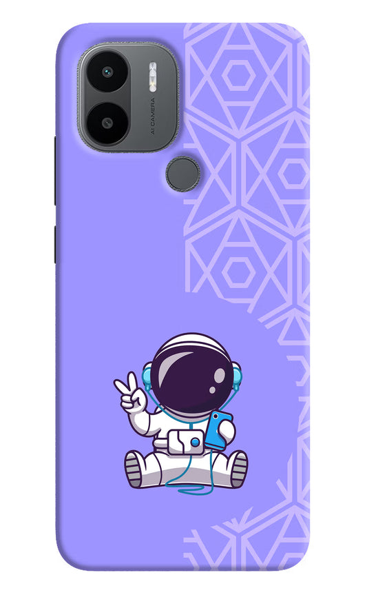 Cute Astronaut Chilling Redmi A1+/A2+ Back Cover