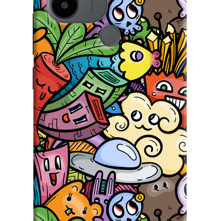 Veggie Doodle Redmi A1+/A2+ Back Cover
