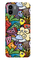 Veggie Doodle Redmi A1+/A2+ Back Cover