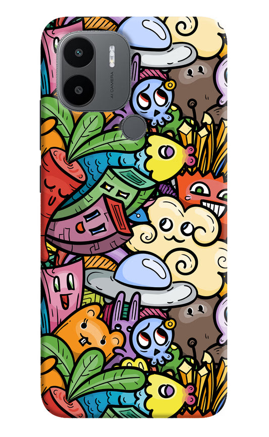 Veggie Doodle Redmi A1+/A2+ Back Cover