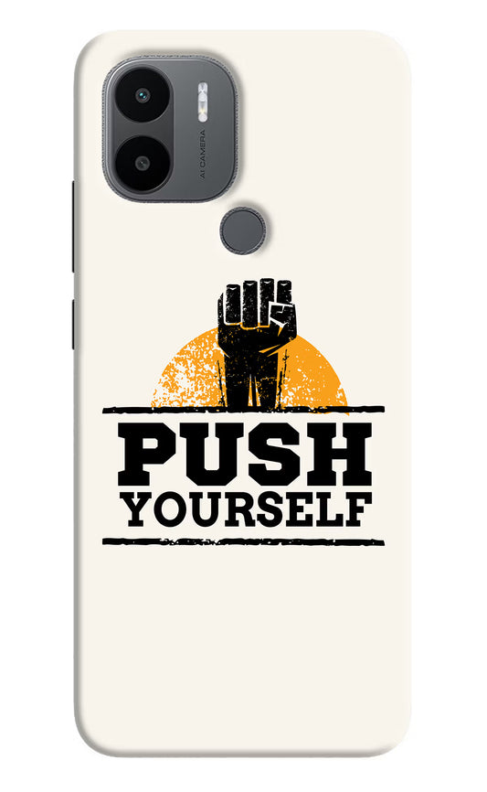 Push Yourself Redmi A1+/A2+ Back Cover