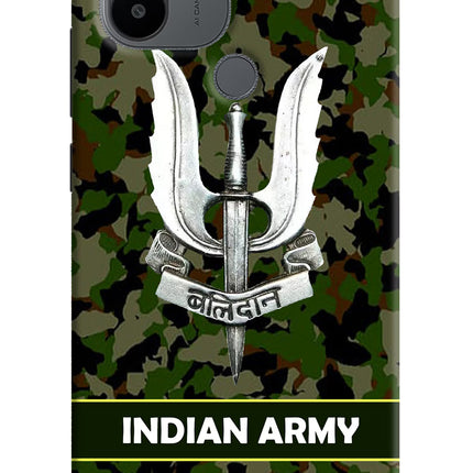 Balidan Indian Logo Redmi A1+/A2+ Back Cover