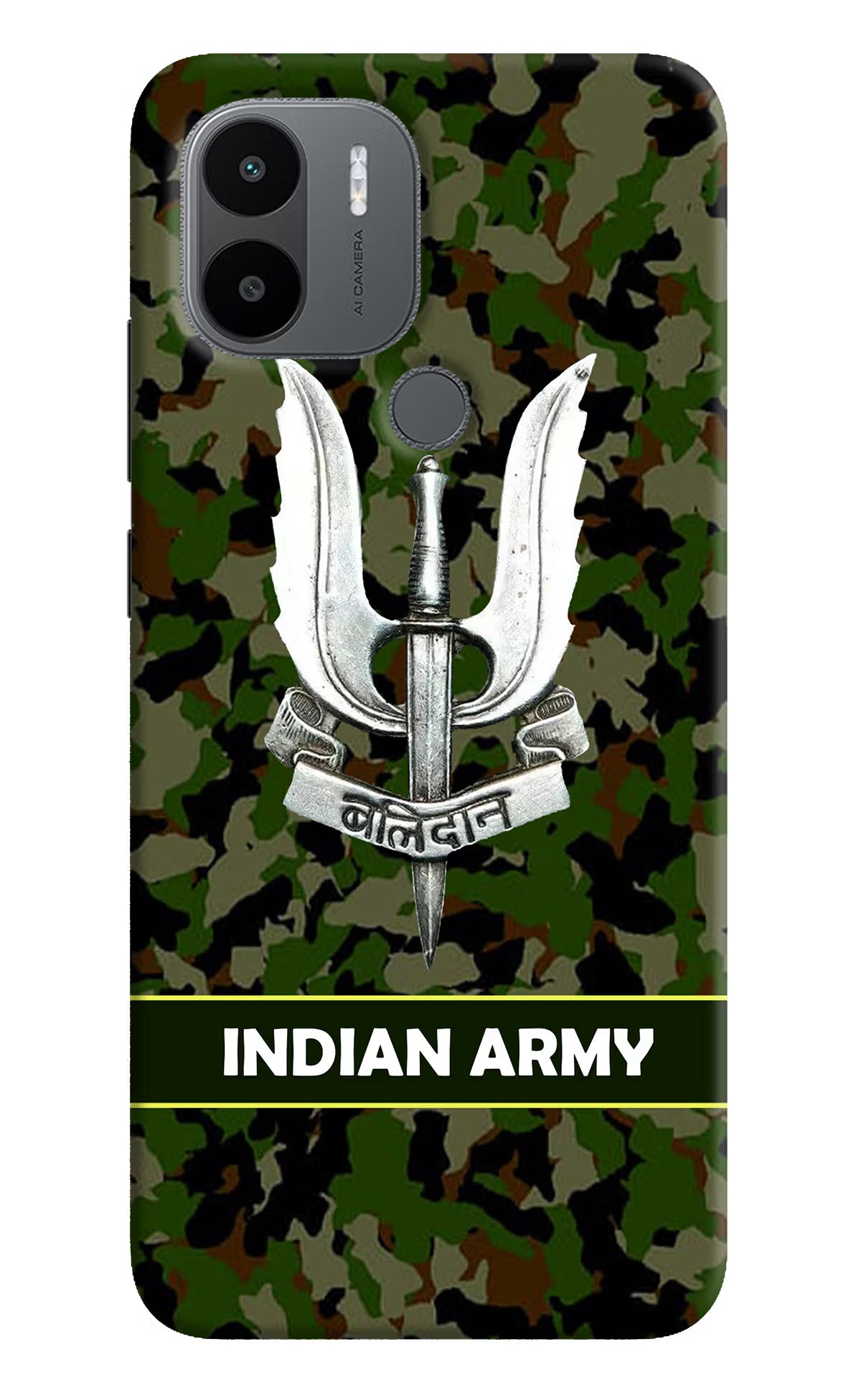 Balidan Indian Logo Redmi A1+/A2+ Back Cover