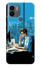 Focused Hustler (AI Generated) Redmi A1+/A2+ Back Cover
