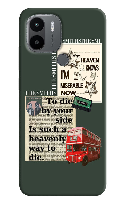 The Smiths Redmi A1+/A2+ Back Cover