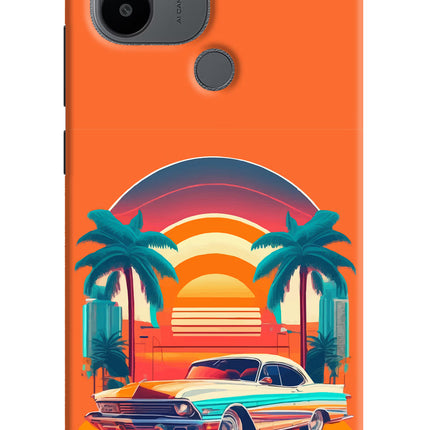 Palm Drive 80s Redmi A1+/A2+ Back Cover