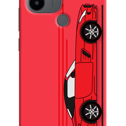 Red Velocity Redmi A1+/A2+ Back Cover