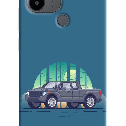 Retro Garage Vibe Redmi A1+/A2+ Back Cover