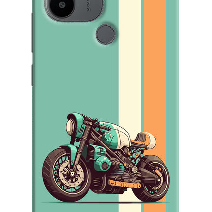 Striped Moto Drift Redmi A1+/A2+ Back Cover