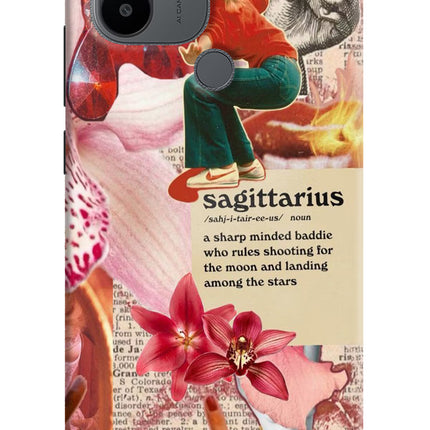 Sagittarius Zodiac Redmi A1+/A2+ Hard Case Back Cover by Casekaro