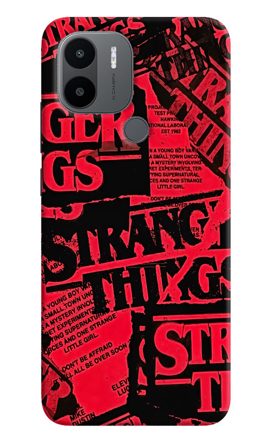 Ordinary Things Redmi A1+/A2+ Hard Case Back Cover by Casekaro