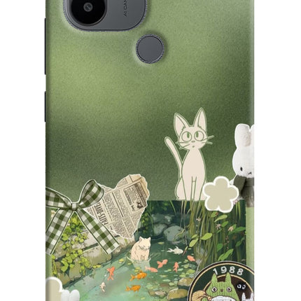 Aesthetic anime Redmi A1+/A2+ Hard Case Back Cover by Casekaro