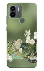 Aesthetic anime Redmi A1+/A2+ Hard Case Back Cover by Casekaro