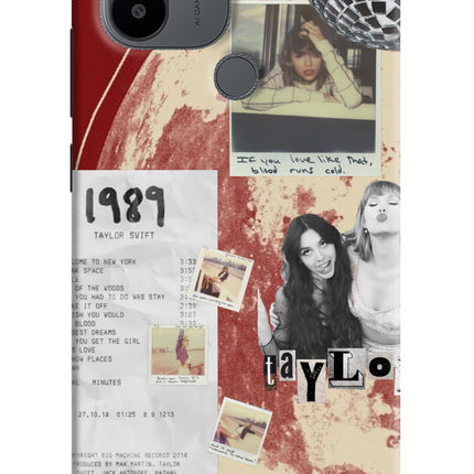 Taylor Swift Redmi A1+/A2+ Hard Case Back Cover by Casekaro