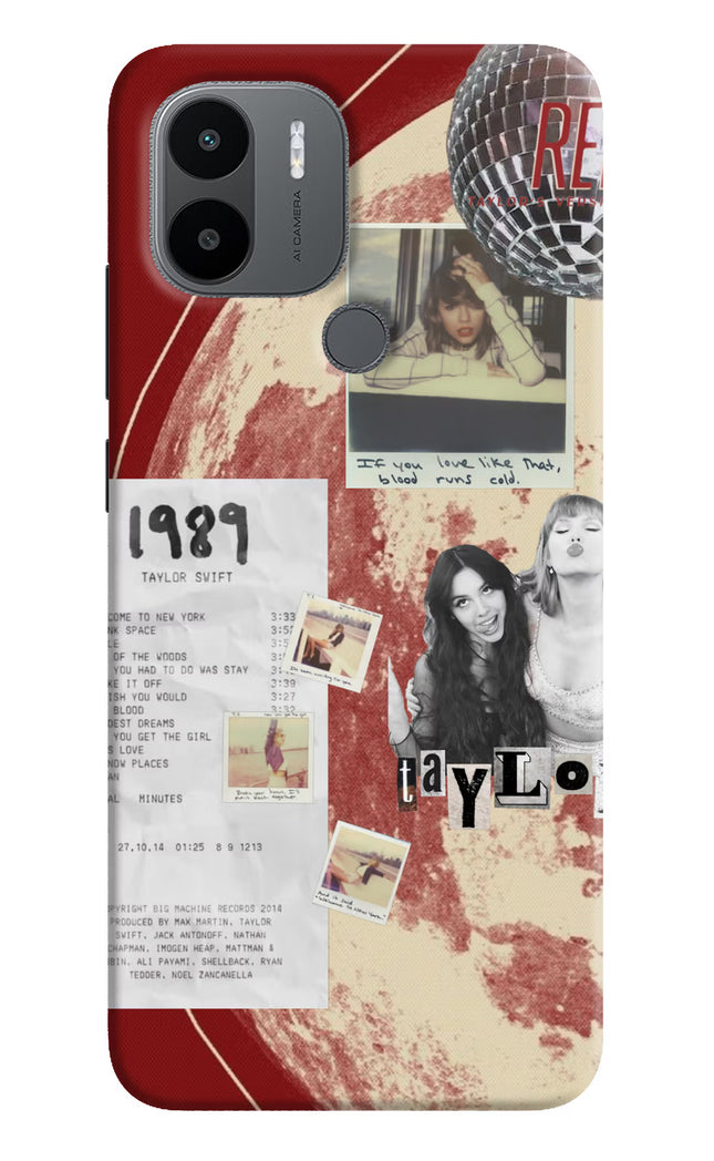 Taylor Swift Redmi A1+/A2+ Hard Case Back Cover by Casekaro