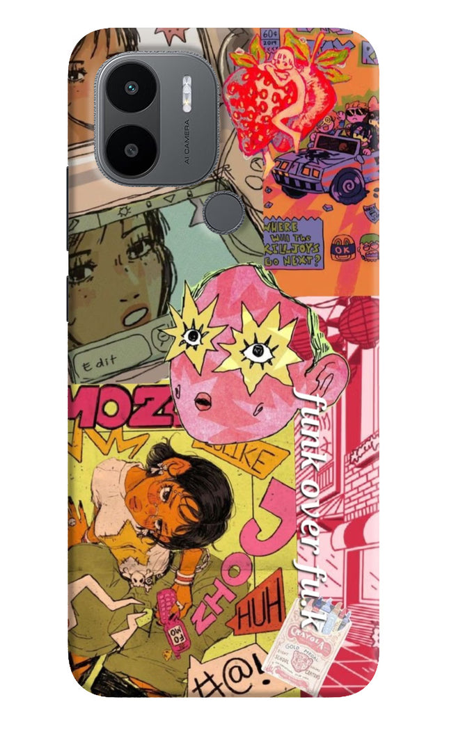 Funkover Redmi A1+/A2+ Hard Case Back Cover by Casekaro
