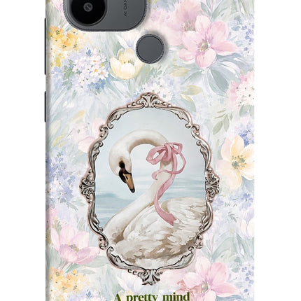 Pretty Mind Pretty Soul Redmi A1+/A2+ Hard Case Back Cover by Casekaro