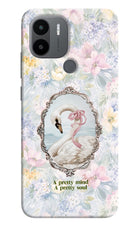 Pretty Mind Pretty Soul Redmi A1+/A2+ Hard Case Back Cover by Casekaro