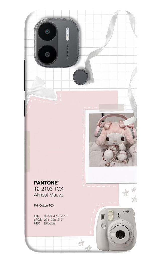 Pantone Asthetic Redmi A1+/A2+ Hard Case Back Cover by Casekaro