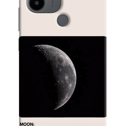 Moon Phase Redmi A1+/A2+ Hard Case Back Cover by Casekaro