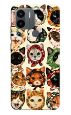 Cool Cat Redmi A1+/A2+ Hard Case Back Cover by Casekaro