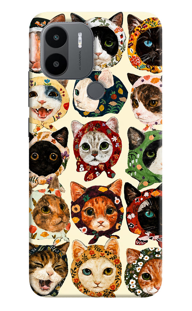 Cool Cat Redmi A1+/A2+ Hard Case Back Cover by Casekaro