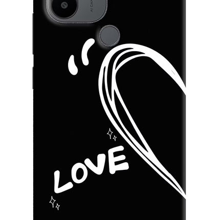 Love Line Redmi A1+/A2+ Hard Case Back Cover by Casekaro