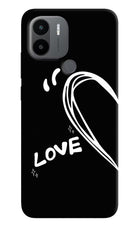 Love Line Redmi A1+/A2+ Hard Case Back Cover by Casekaro